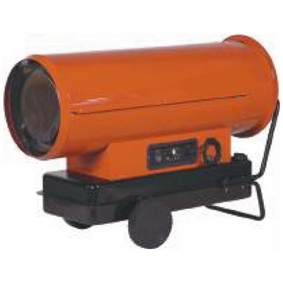 Canon à air chaud fioul avec cheminée 20210130 - Nevo